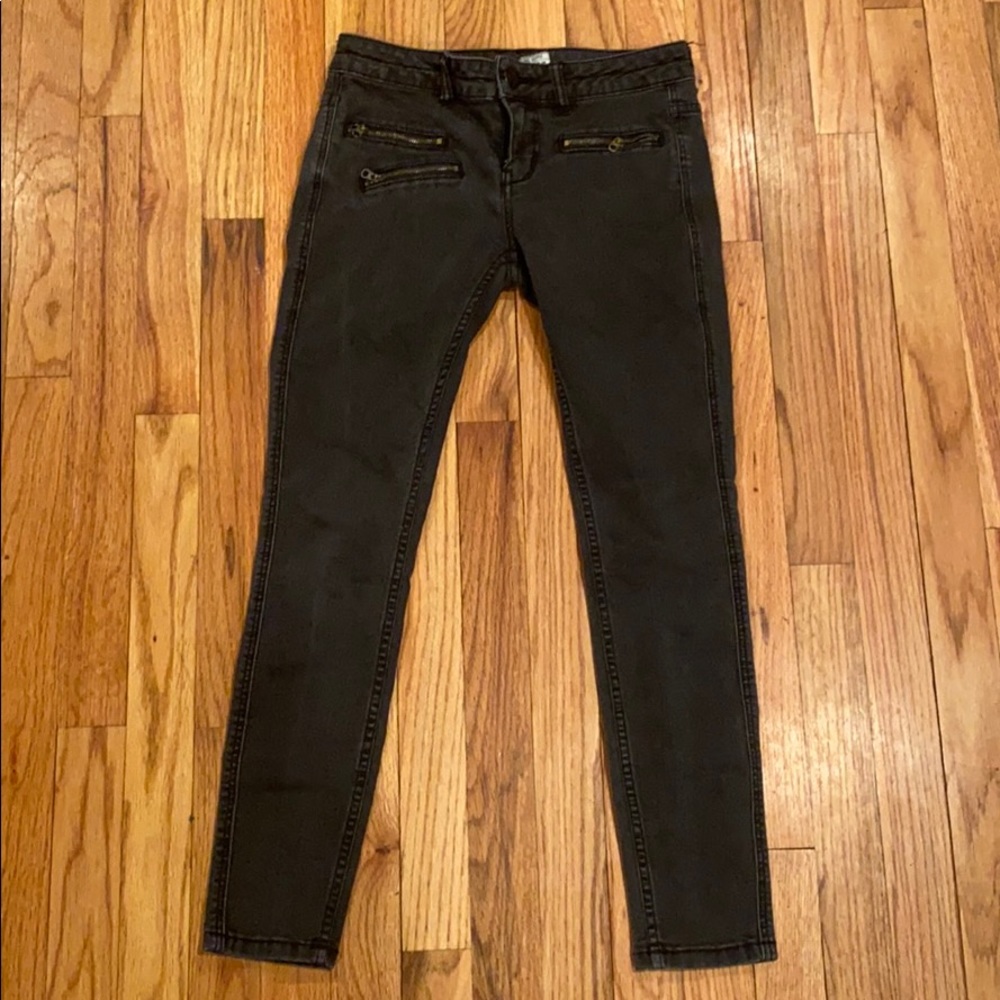 Free People Black Jeans